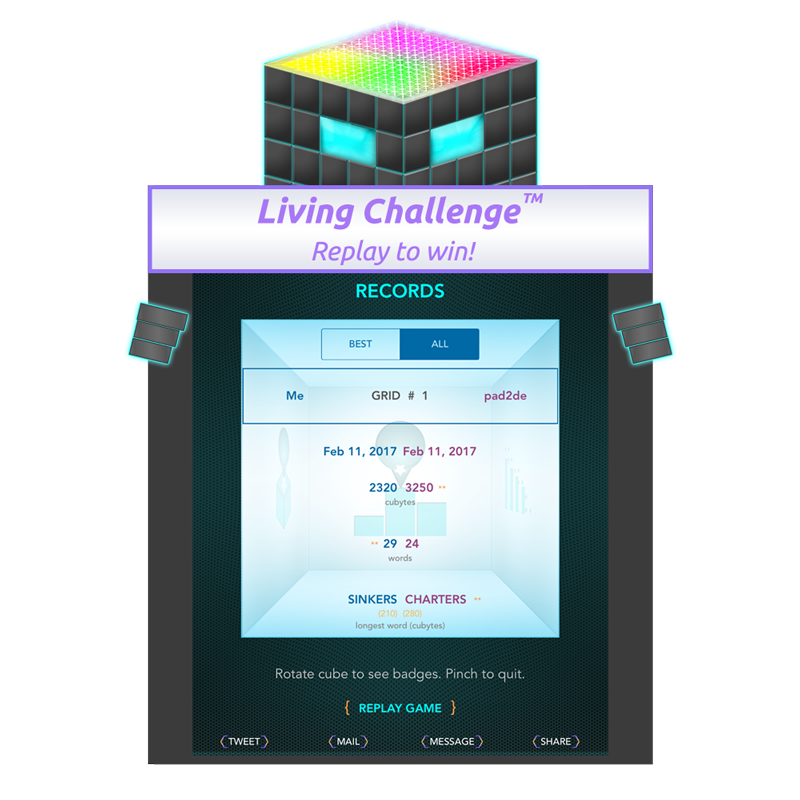 living challenges so replay to win