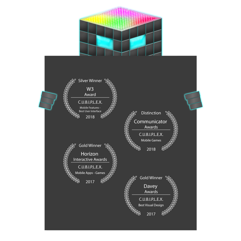 cubiplex gold winner Davey award